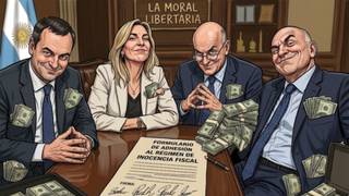 Inocencia Fiscal: Adorni y otros funcionarios libertarios se inscriben en el polémico régimen