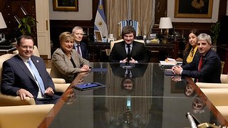 Relación con el FMI: Javier Milei recibió a Kristalina Georgieva en la Casa Rosada tras el fuerte respaldo del organismo
